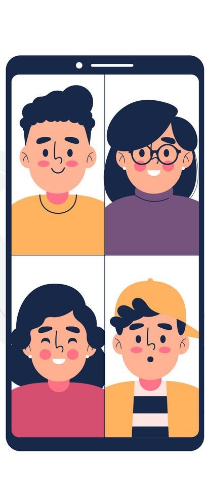 The video call that started it all — April 2020